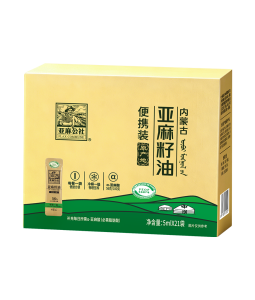 冷榨亚麻籽油5mlx21详情