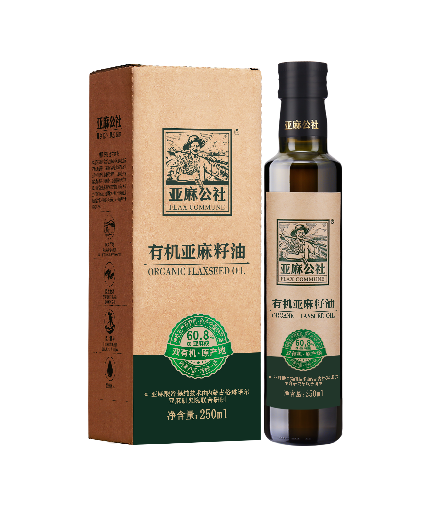 有机亚麻籽油250ml