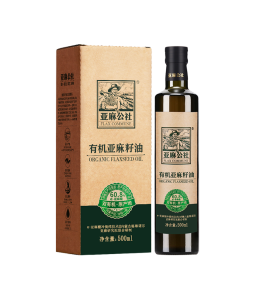 有机亚麻籽油500ml